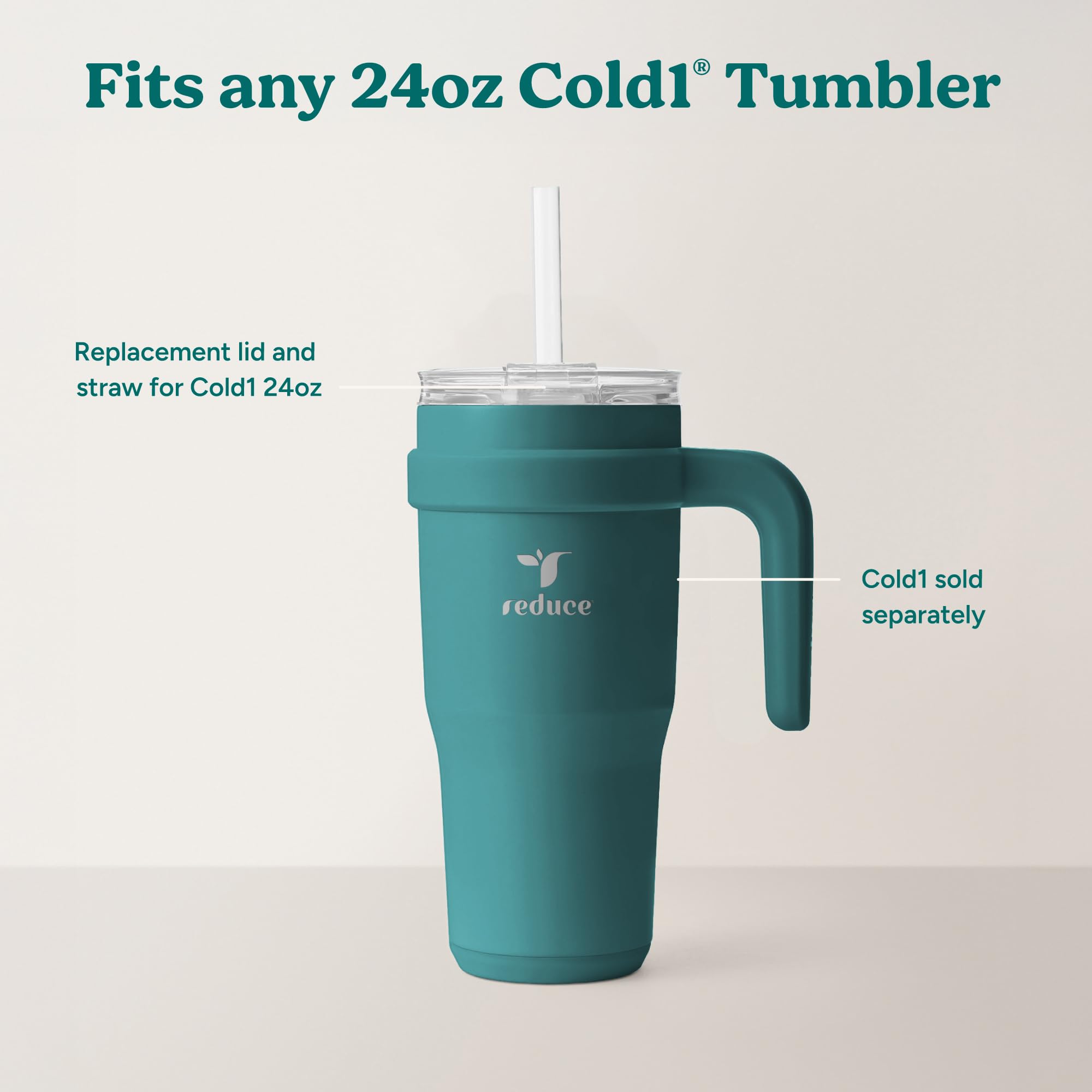 REDUCE Cold1 libre de BPA y apta para lavavajillas para limpieza fácil.