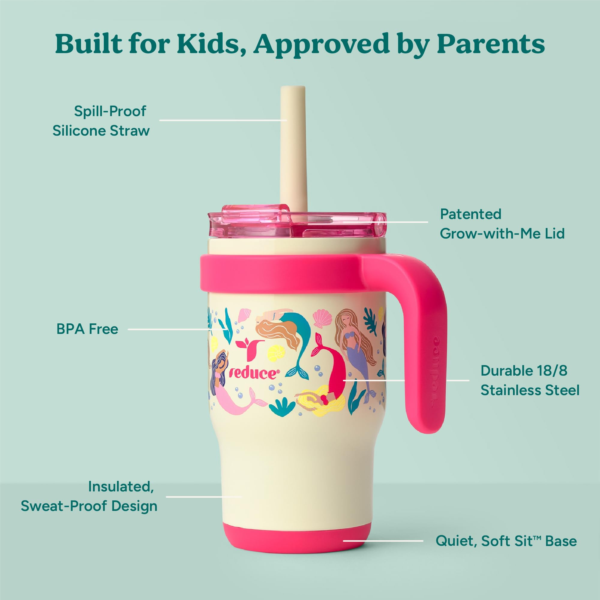REDUCE Coldee con asa ergonómica facilita que los niños sostengan