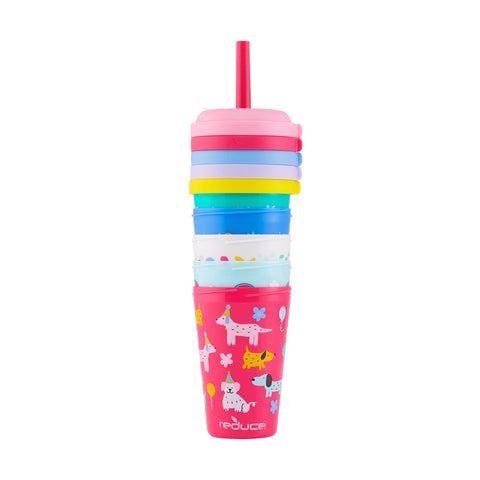 Tapa giratoria GoGo's para sellar bebidas fácilmente.