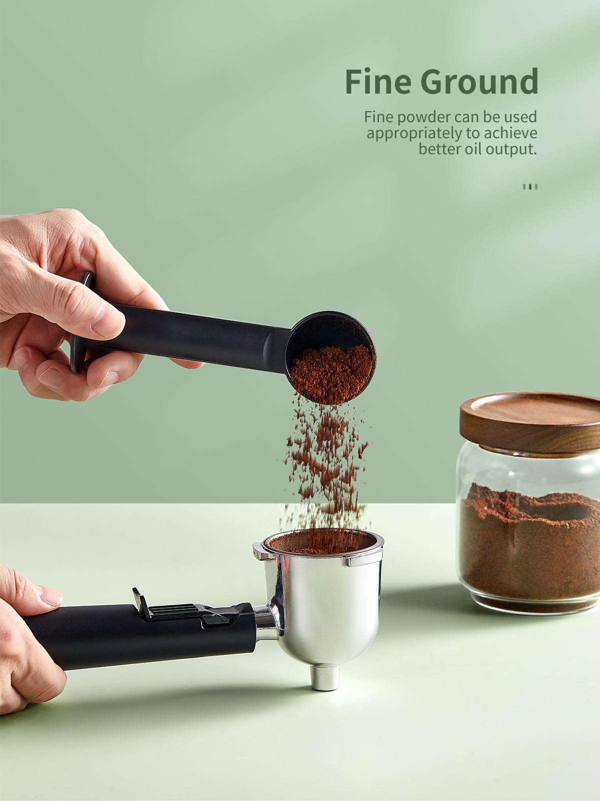 Reemix Máquina de Espresso 6 Bar, construcción en acero inoxidable y piezas sin BPA.