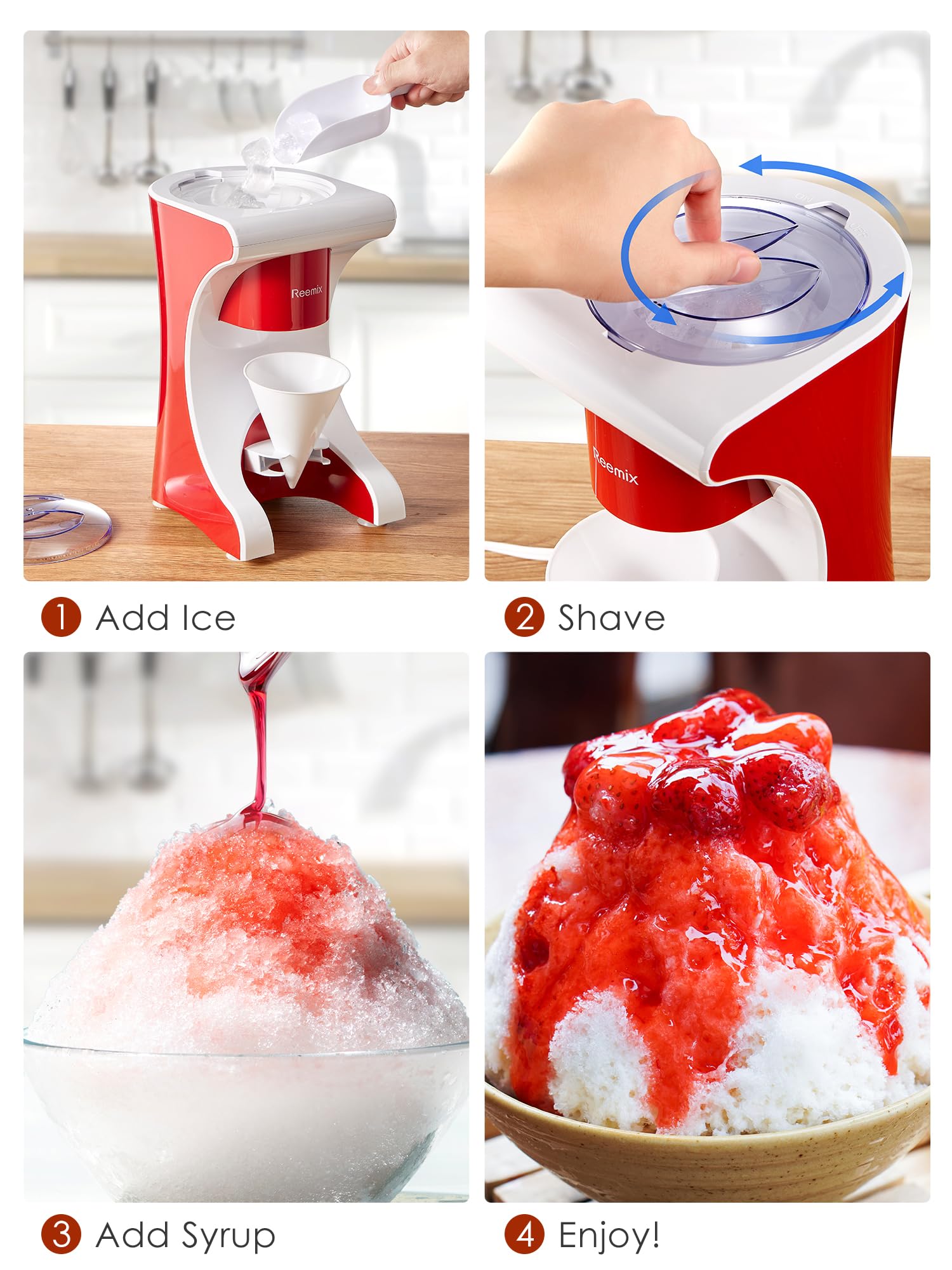 La máquina Reemix para cócteles congelados es ideal para reuniones.