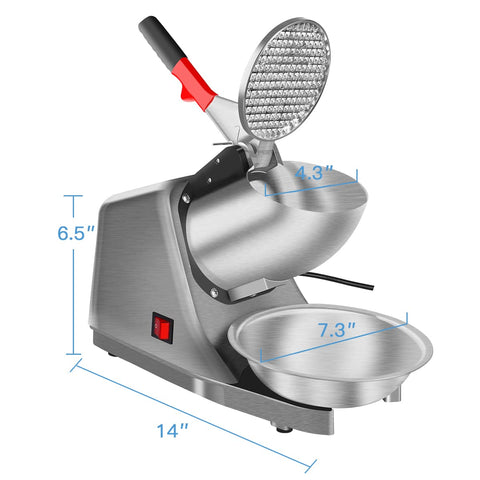 Reespring velocidad de 2000 rpm para hielo suave y abundante