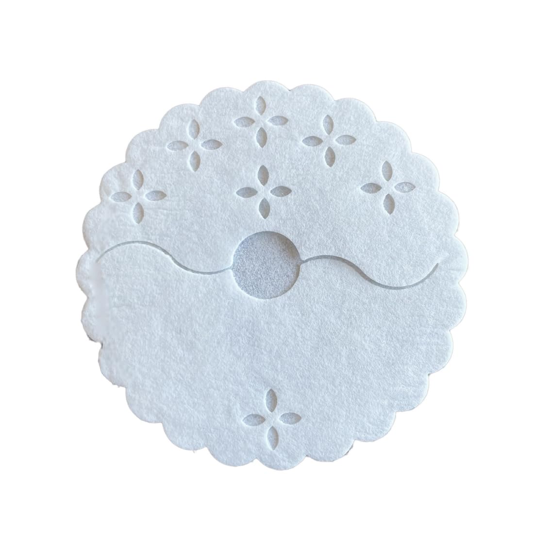 Regency Wraps: base de copa cubierta con tela, absorbe condensación para mesas limpias.