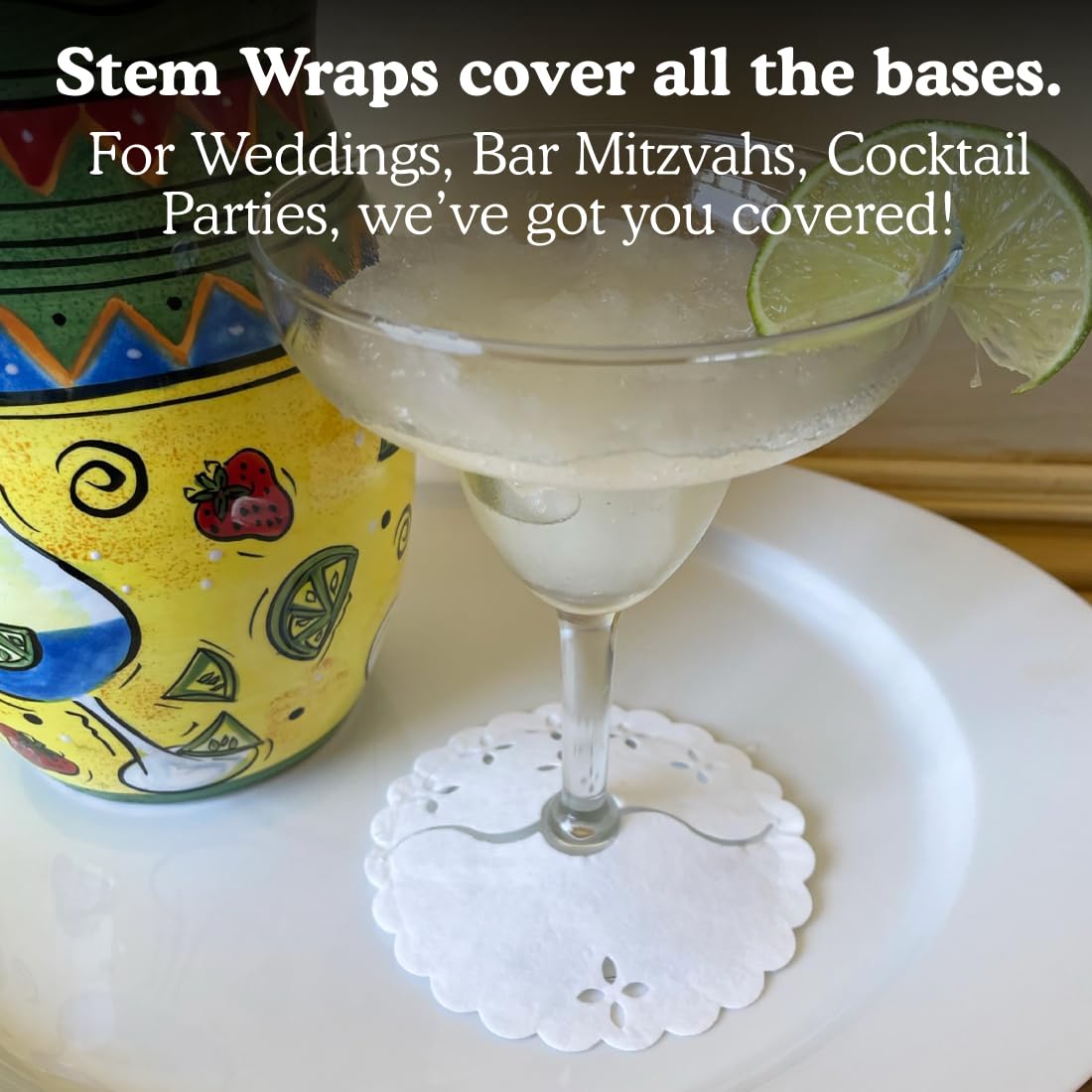 Regency Wraps añade elegancia a bodas y recepciones.