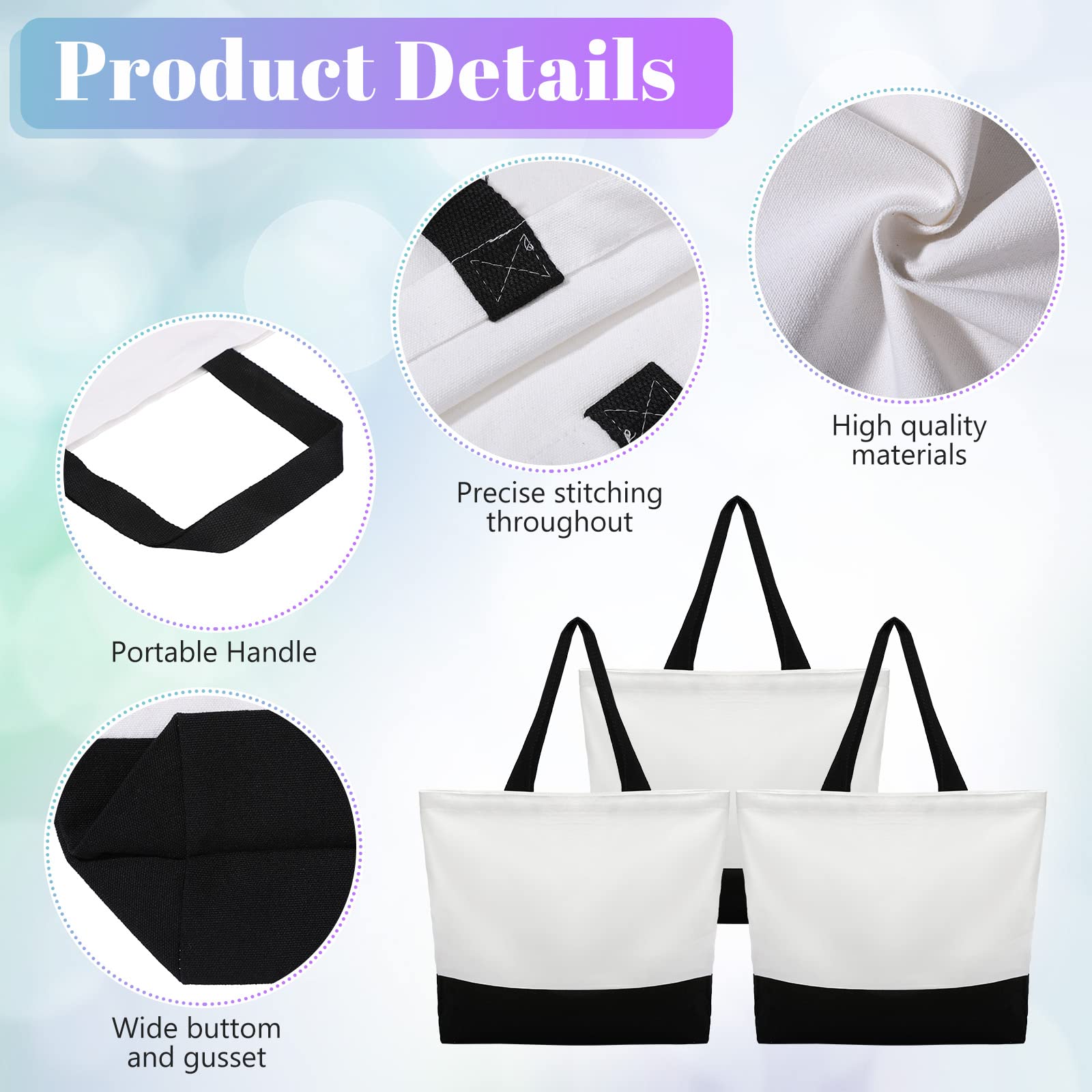 Reginary bolsa cosmética con cremallera para maquillaje y organización