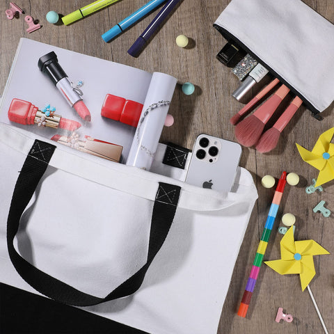 Reginary tote lona de 18,5 pulgadas, cómodo para hombro