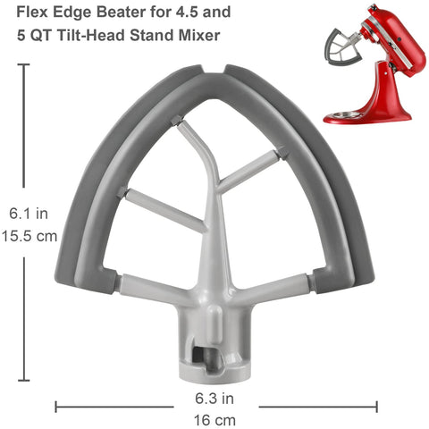 Borde de silicona flexible de Reikame raspa el cuenco durante el batido para limpieza eficiente.