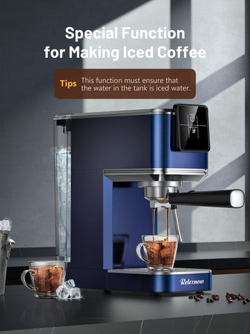 RELEXNOW Boquilla espumador desmontable: fácil limpieza y espuma estable.