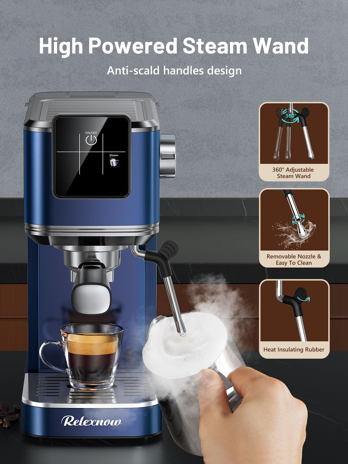 RELEXNOW Garantía de satisfacción: soporte y reemplazo confiables.