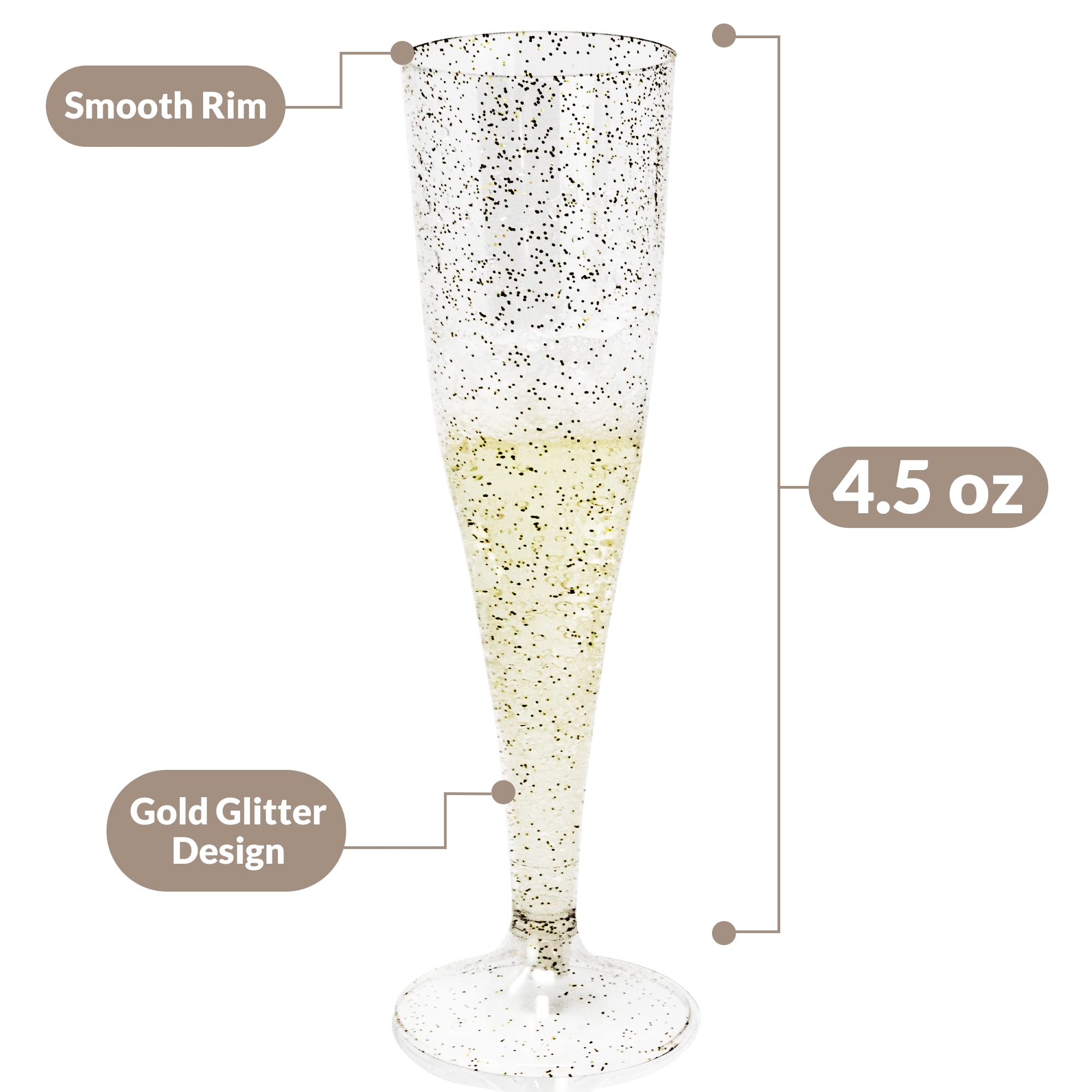 Reli. Copas desechables, resistentes y elegantes para bodas y fiestas.
