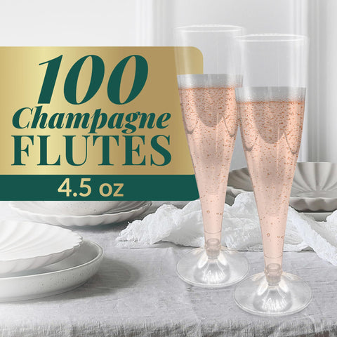 Copas Reli irrompibles de champagne para cocteles al aire libre