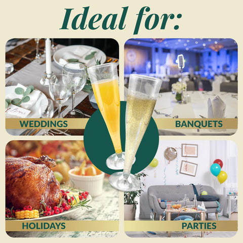 Copas Reli para mimosas y brindis en eventos