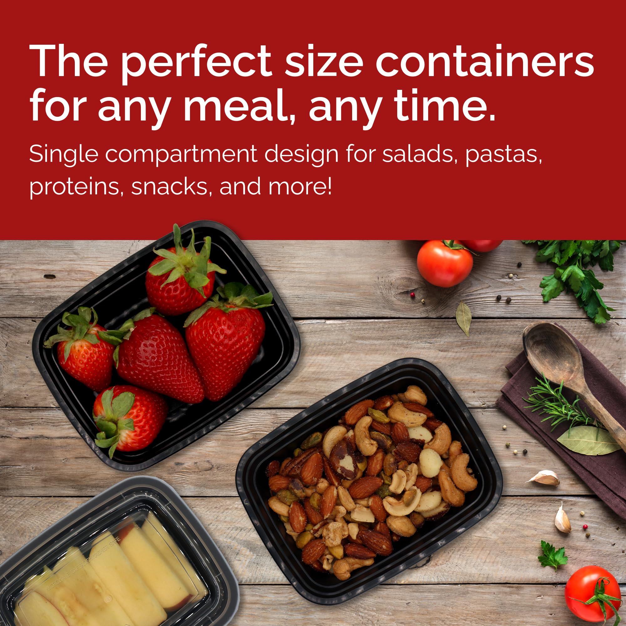 Reli plástico durable para almacenamiento práctico de alimentos.