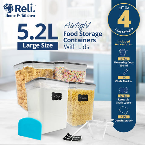 Reli tapas con sello de silicona para cierre hermético