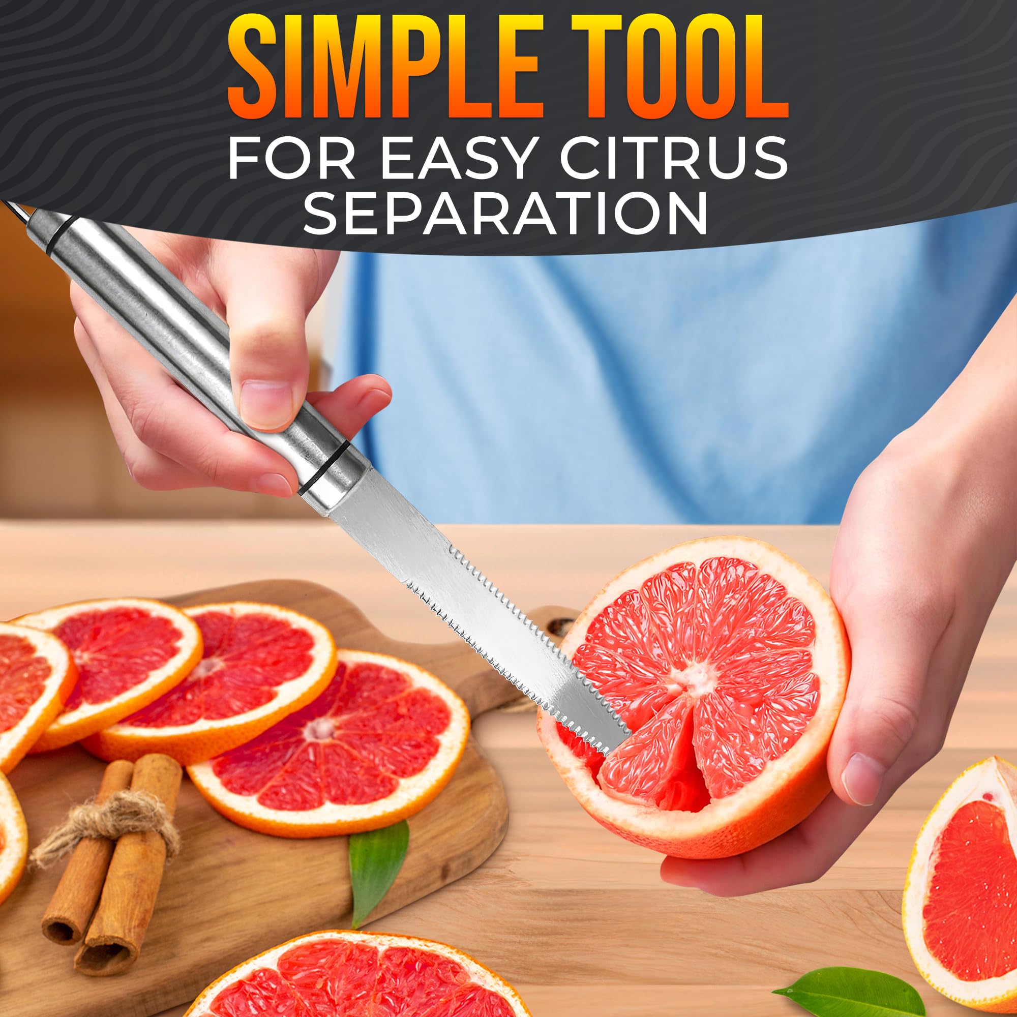 Reluen regalo ideal para cocinillas y amantes de la fruta cítrica.