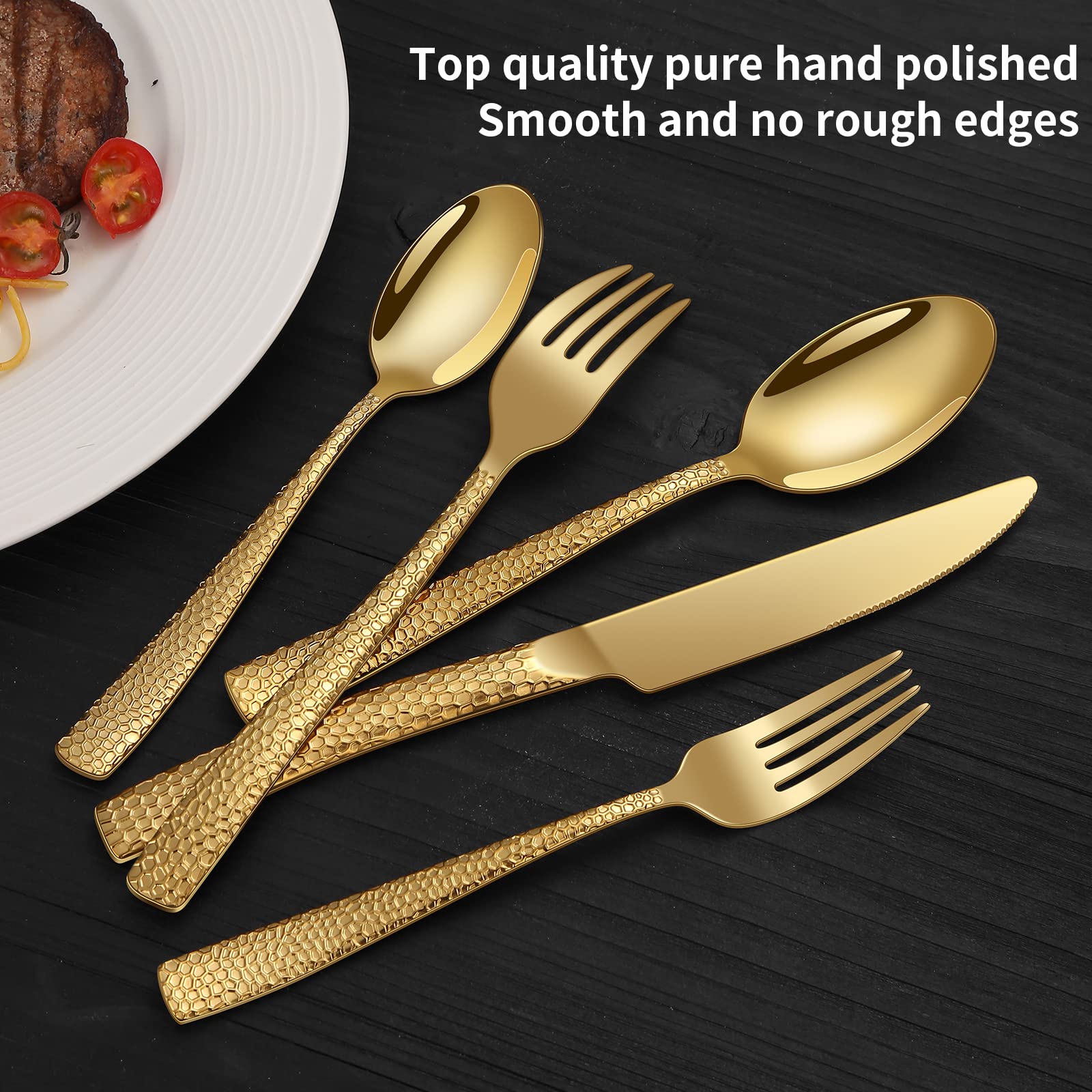 Remoxye cucharas de postre acentúan la mesa con elegancia práctica.