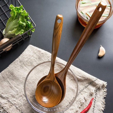 Mango grueso y ergonómico, agarre cómodo en las cucharas Renawe.