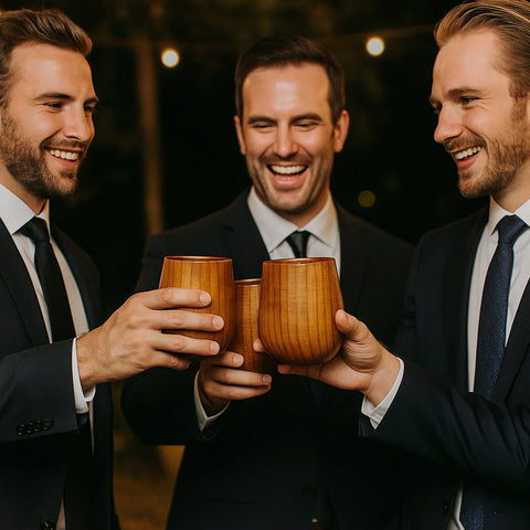 Renawe acabado de madera natural aporta un toque rústico y elegante.