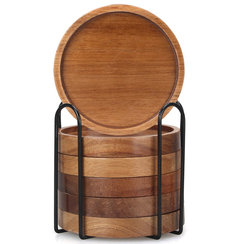 Renawe posavasos acacia para mesa decorativa de comedor