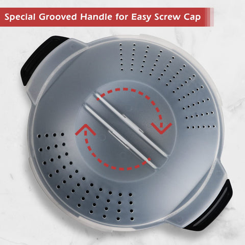 ReneeChef cocina al vapor sin cesta, conserva sabor con poco agua.