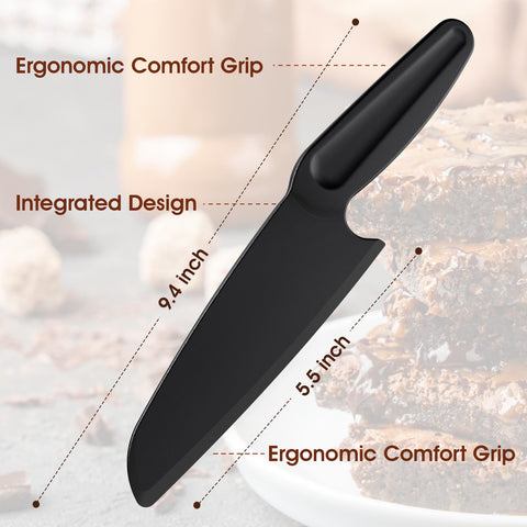 ReneeChef cuchillo nylon para postres y frutas, cortes limpios y controlados.