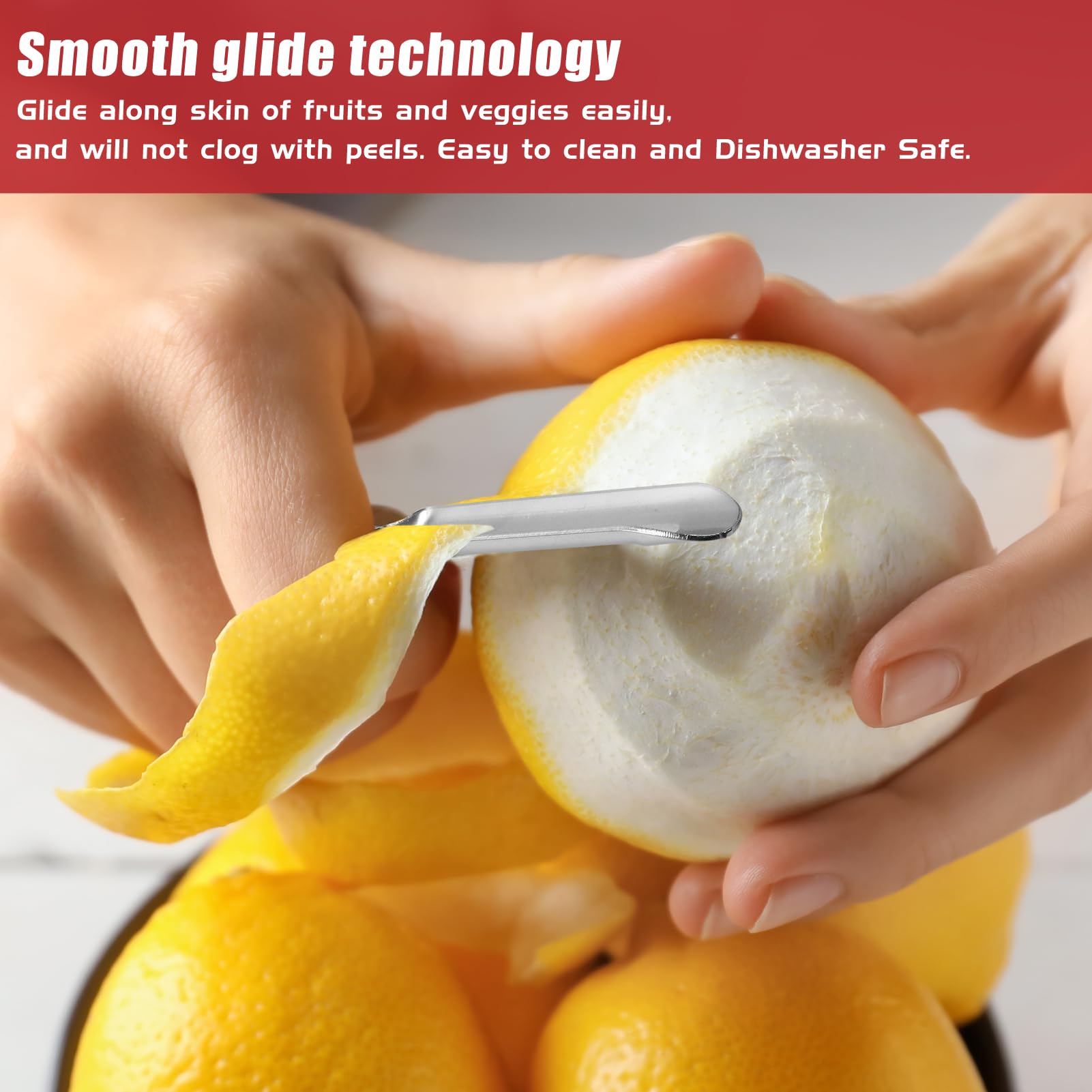 ReneeChef mango ergonómico y antideslizante para mayor comodidad.