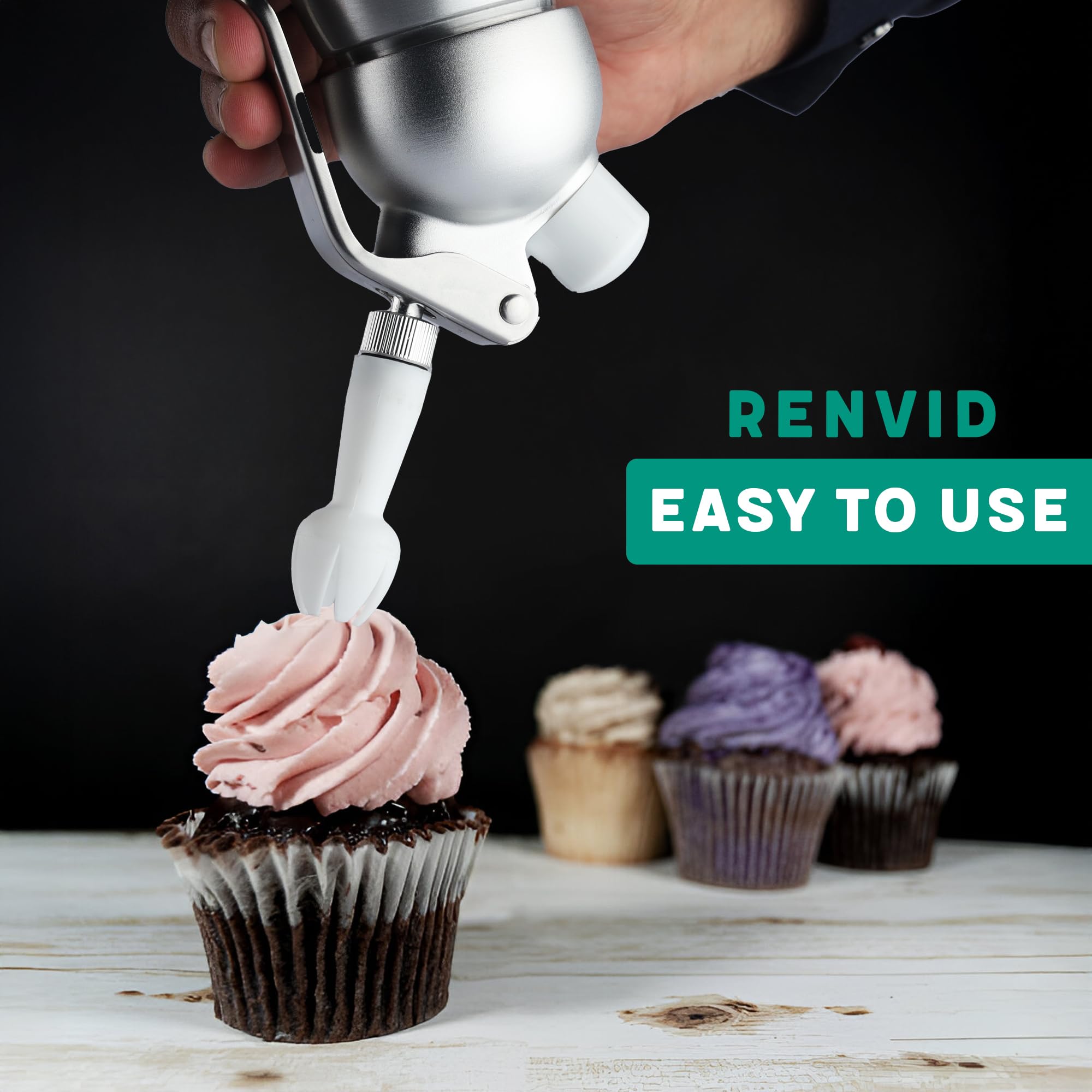Caja regalo premium RENVID para amantes de la repostería