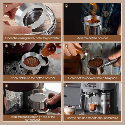 Conjunto para uso doméstico de barista con Reoszeank