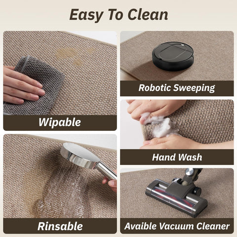 RESARE alfombra cocina con respaldo antideslizante protege pavimento y evita deslizamientos.