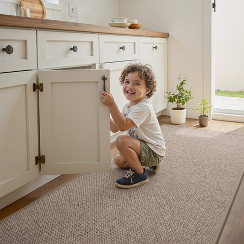 RESARE alfombra lavadero y cocina uso diario: resistente y fácil de limpiar.
