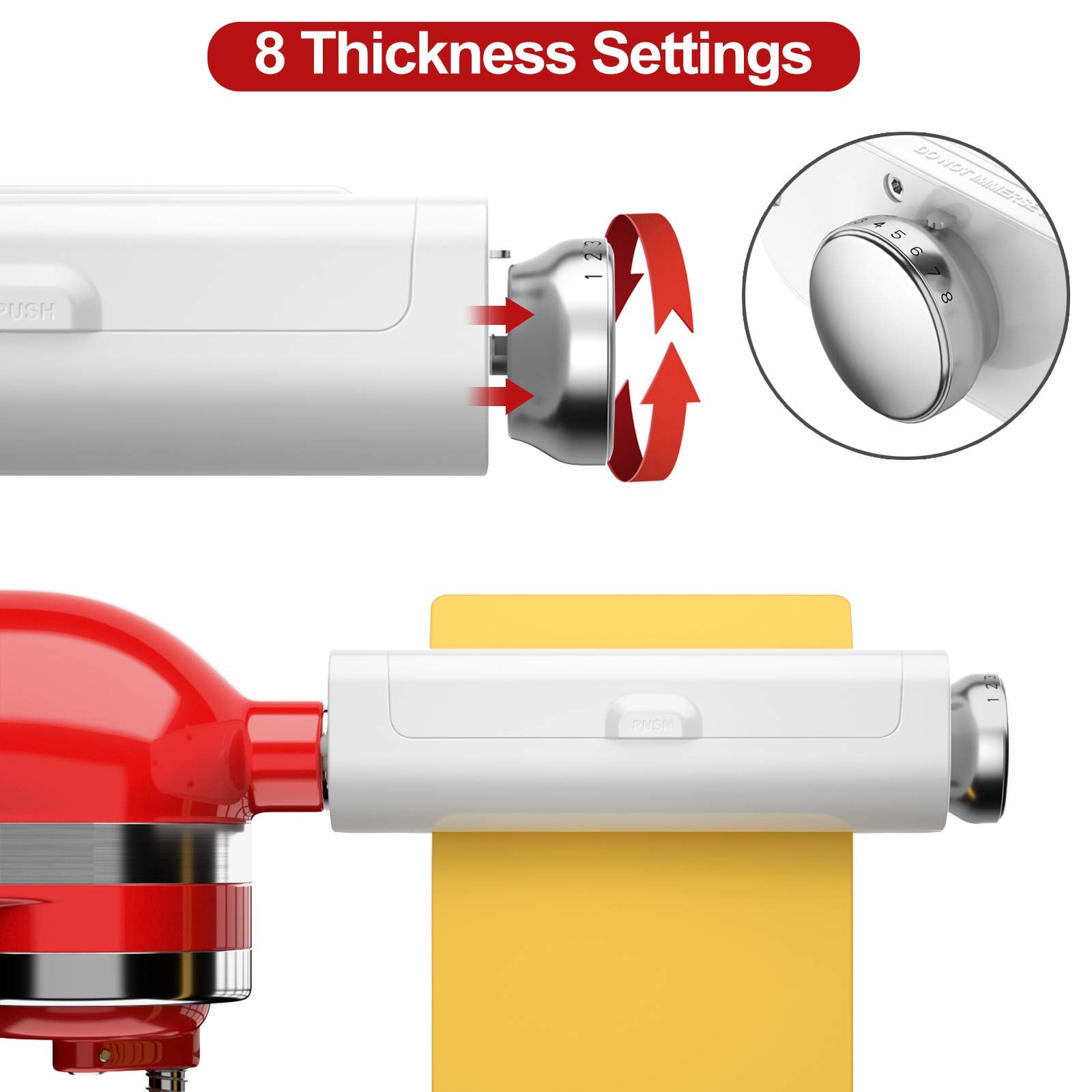 RETHONE accesorio de pasta tres en uno para KitchenAid, todo en uno