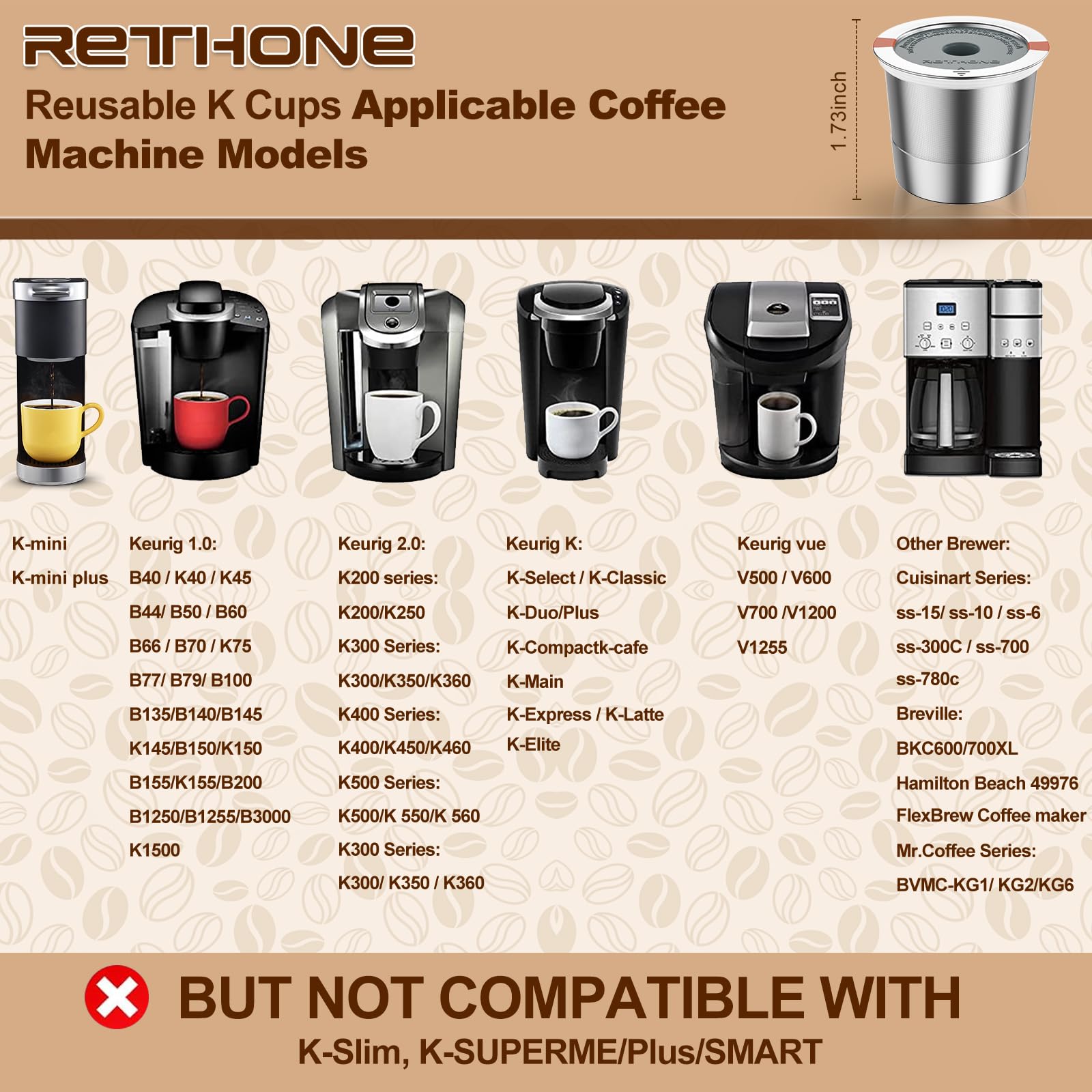rethone-facil-limpieza-k-cup limpieza rápida y conveniente