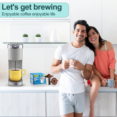 Paquete de 3 cápsulas reutilizables RETHONE para Keurig