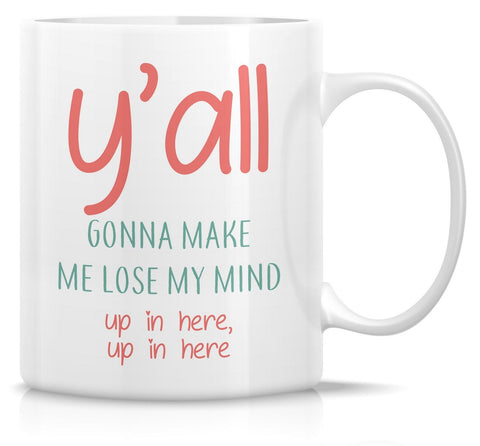 Taza Retreez 11 onzas frente: diseño divertido para empezar el día