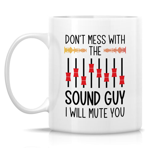 Retreez taza divertida para ingeniero de sonido, añade un toque de humor al día en el estudio.