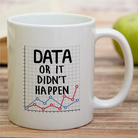 Taza Retreez inspiracional para analistas, ideal para pausas de café.