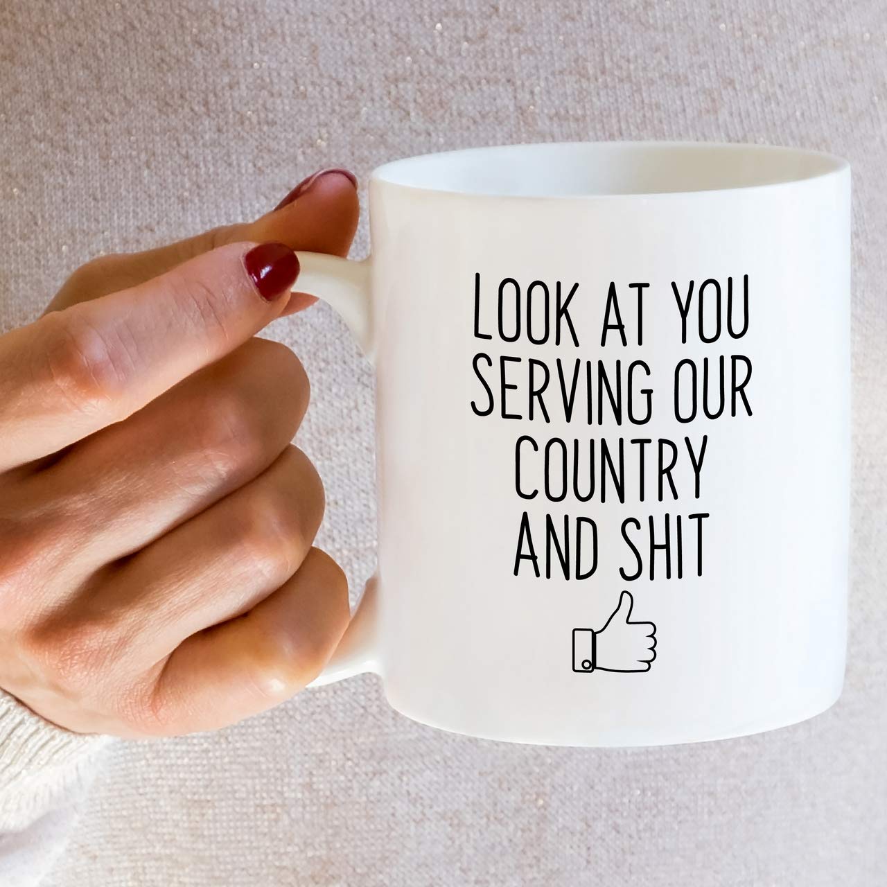 Taza Retreez tema militar, ideal para apoyar a tropas.