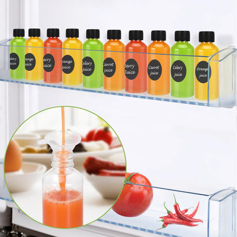 Usos versátiles: jugos, aceites y muestras para DIY.