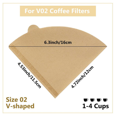 Filtro conico Revelook 02 para 1–4 tazas, ideal para pour over.