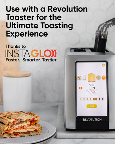 Revolution Toastie Press diseño universal, funciona con la mayoría de tostadoras