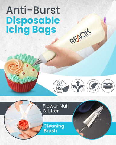 RFAQK bolsa reutilizable para decoración, opción ecológica y duradera.