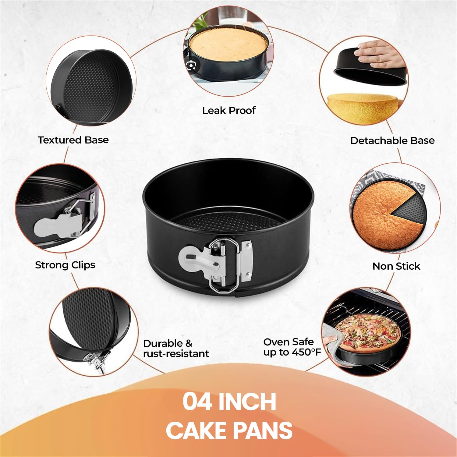 RFAQK moldes aptos para Instant Pot, microondas y freidora de aire