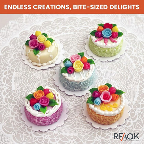 RFAQK usos diversos: cheesecake y tartas mini para dos