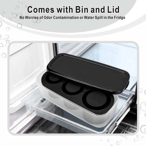 Rhewatin diseño flexible facilita desmoldar cubos para bebidas.