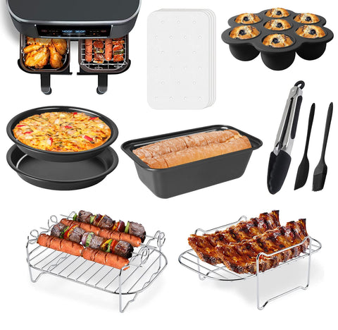 RHM molde para tarta resistente al calor, ideal para hornear en freidora de aire