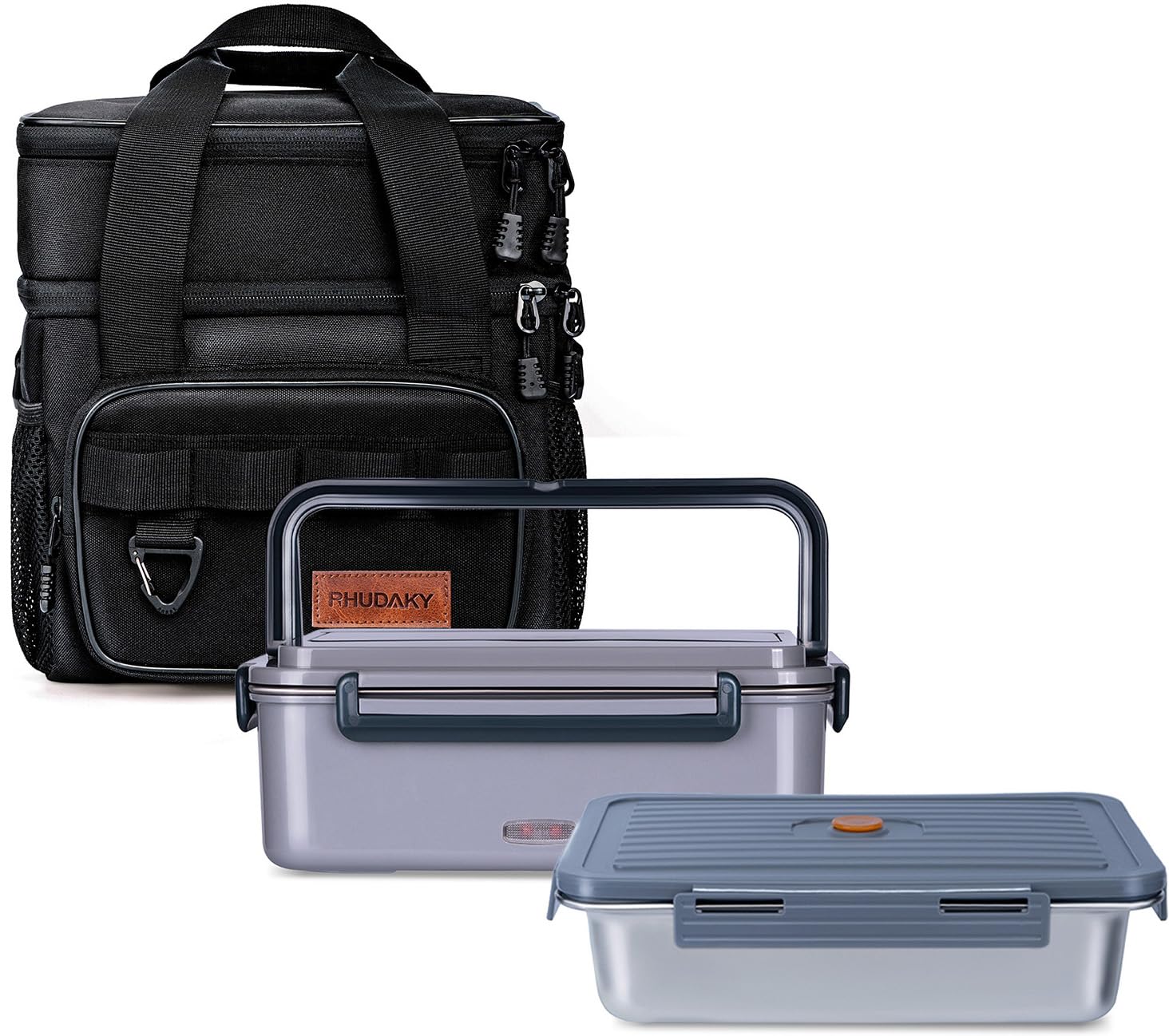 Rhudaky capacidad 7.5 tazas 1-8l para comidas completas