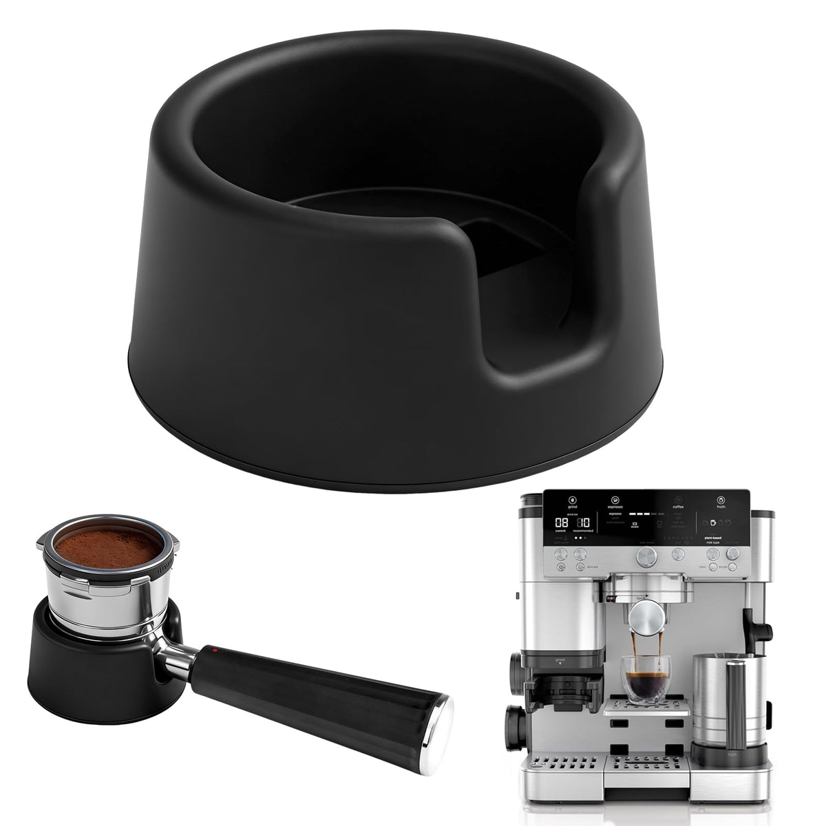 RICANK base de compactación silicona Ninja ES601 mejora la estabilidad durante el tampado.