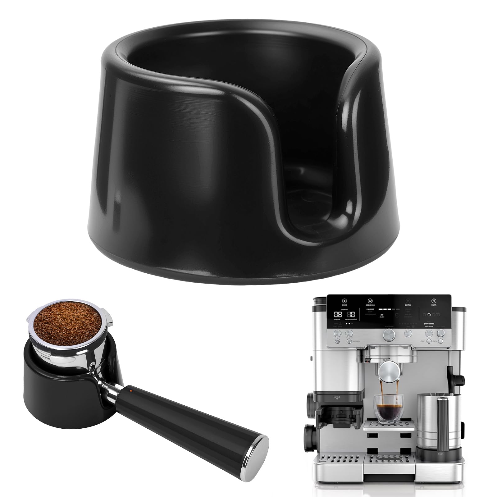 Ricank base para tampado, compatible con Ninja Luxe ES601, soporte estable.
