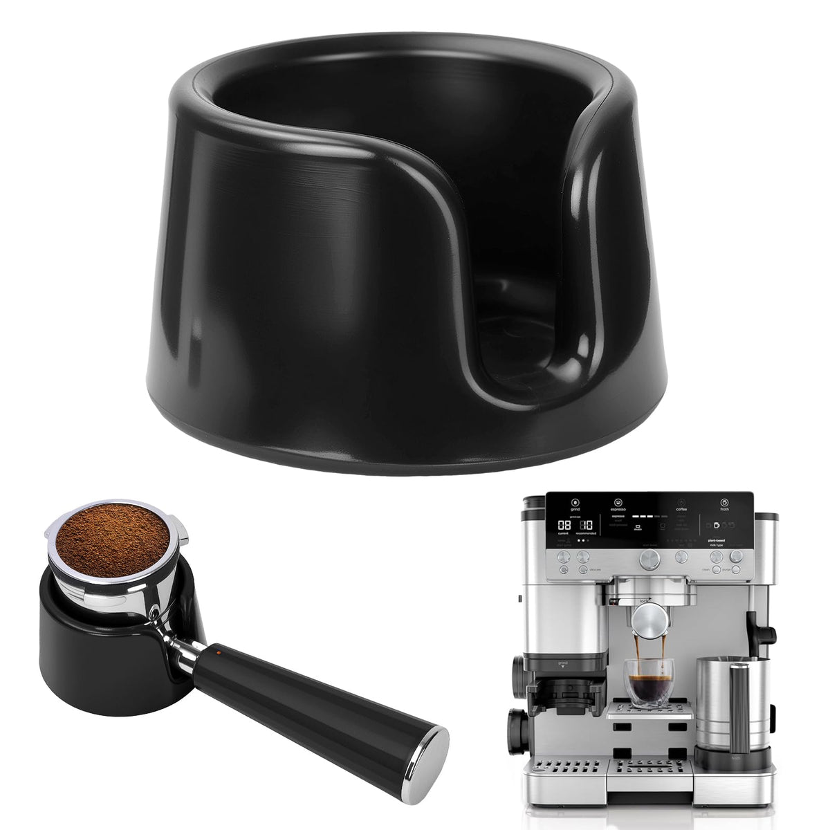 Ricank base para tampado, compatible con Ninja Luxe ES601, soporte estable.