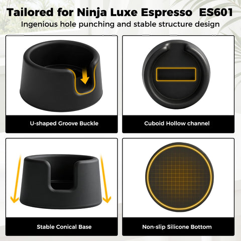 RICANK silicona duradera Ninja ES601 ofrece uso diario sin deformaciones.
